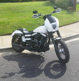 1/4 Quarter Headlight Fairing Harley M8 Street Fat Bob Low Rider Sport Glide