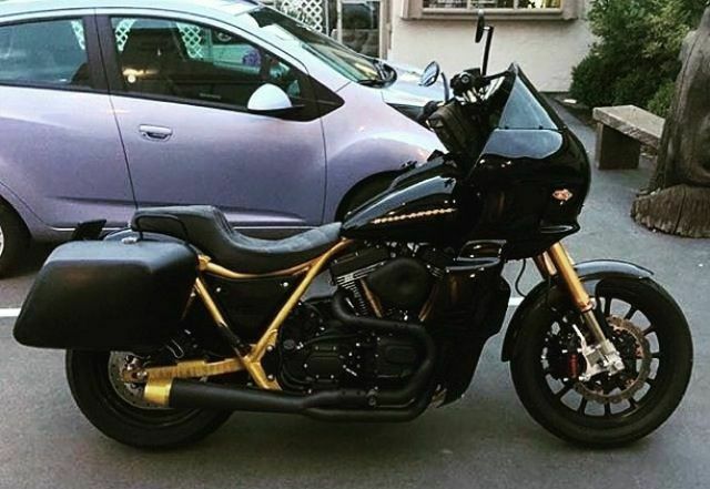 Sportster 883 Sacoche Harley Sportster 1200 Custom Davidson