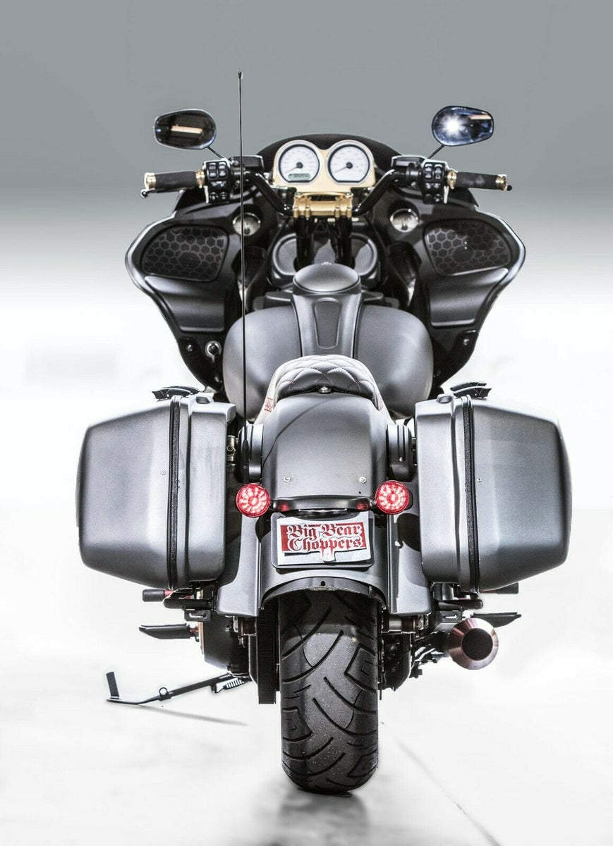 FXRT Clamshell Saddlebags Pannier Harley FXSB FXBR Breakout 2013-17 18
