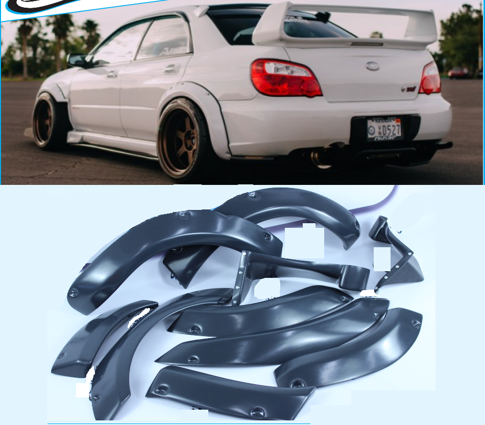2002 subaru online wrx fender flares