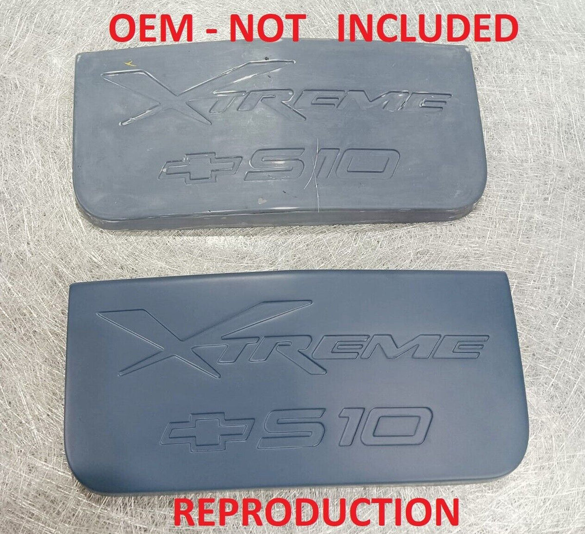 19992003 Chevrolet S10 Xtreme AIRDAM License Filler Plate OEM Part 1