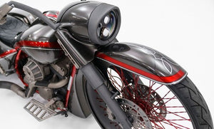TM 30" Wrap Custom Front Fender For Harley Touring Bagger Trike Softail FL
