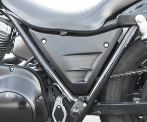 TM Side Covers Vented Fits Harley Dyna FXR FXD 1982-2000 Custom CARBON FIBER
