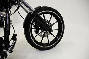 TM Front Fender For Harley Softail Breakout FXSB FXBR 13+ Cafe Drag Bobber BLACK
