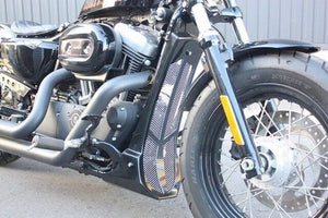 TM Chin Fairing Air Dam Harley Sportster XL883 XL1200 04-23 Spoiler CARBON FIBER