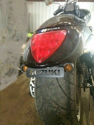 TM Tail Tidy License Plate Brcket For Suzuki M109R VZR1800 Boulevard Black METAL