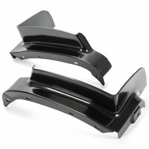TM Front Bumper Fillers For Chevrolet El Camino Malibu GMC Caballero 78-87 BLACK