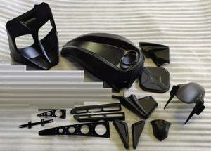 TM Fits Harley V Rod VRSC NRS 02-17 Airbox Tank Radiator Cover No Fender BodyKit