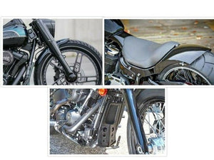 TM Fits Harley Softail Fat Boy 2018+ Front Fender 23" Custom Chin Rear Fender
