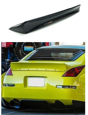 TM V-Look Trunk Spoiler For Nissan 350Z Coupe Convertible 2003-2008 CARBON FIBER