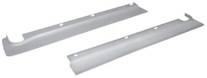 TM Fits Cadillac DeVille Fleetwood 1973 Headlight Corner Gap Fillers Fiber BLACK
