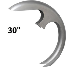 TM 30" FL Wrap Front Fender For Harley Touring Street Glide Road King FLHX BLACK