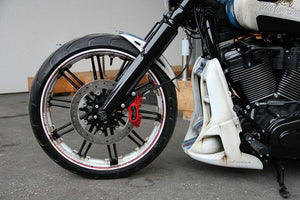 TM Chin Radiator Spoiler For Harley Softail M8 Fat Boy Heritage Breakout 18+