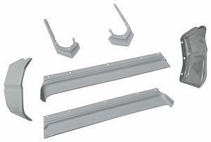 TM Front Bumper Filler Set Fits Cadillac Eldorado 1973-1974 6pc Fiberglass