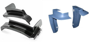 TM Front Rear Bumper Filler Set For Chevrolet Malibu GM 1978-87 LH RH FR BLACK