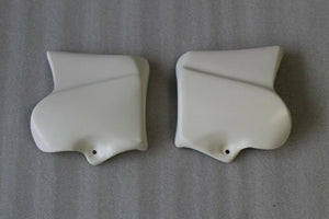 TM Airbox Side Frame Covers Curvy Harley V-Rod Night Rod VRSCDX 2002-2017 BLACK