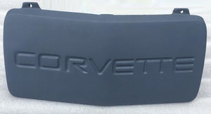 TM For Chevrolet Corvette C4 1991-96 Front Bumper License Plate Filler BLACK