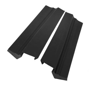 TM Rear Bumper Trunk Fillers Fits Cadillac Eldorado 1979-1985 Extensions BLACK