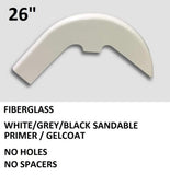 26" FL Front Fender For Harley Touring Bagger Raked Street Road King Ultra Glide