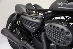 CUSTOM BOBBER OIL TANK BATTERY SIDE COVERS 14+ HARLEY DAVIDSON SPORTSTER MODELS
