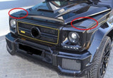Front fender add-on scoops (2pcs) for Mercedes G-class W463 G500, G55, G63, G65