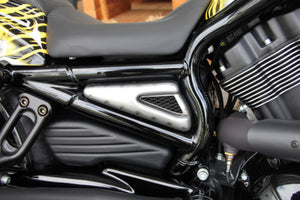 TANK / VENTED SIDE FRAME COVERS 07-17 HARLEY V-ROD NIGHT ROD SPECIAL NRS V ROD