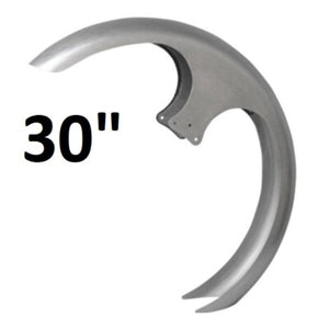 30" WRAP Custom Front Fender For Harley Touring Bagger Trike Softail FL GLIDE
