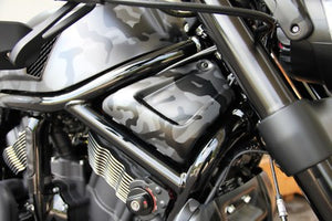 HARLEY CLAW AIRBOX SIDE FRAME COVERS FOR 02-17 DAVIDSON VROD NIGHT ROD SPECIAL