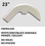 23" FL Front Fender For Harley Touring Bagger Raked Street Road King Ultra Glide