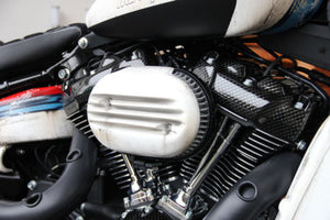 BOBBER CAFE RACER AIR CLEANER FILTER COVER- HARLEY DAVIDSON BREAKOUT FXBR 2018+