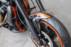 HARLEY-DAVIDSON CUSTOM FRONT FENDER "AVENGER" 2019-2023 SOFTAIL M8 FXDR 114