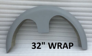 32" Wrap Custom Front Fender For Harley Touring Bagger Street Road King Glide