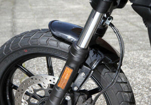 TM NEW Front Fender Fits Ducati Scrambler Sixty2 2016+ Super Short BLACK