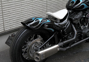 CUSTOM BOBBER SHORT REAR FENDER 18+ HARLEY DAVIDSON SOFTAIL STREET BOB FXBB 150