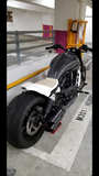 CUSTOM DRAG REAR FENDER MUDGUARD SEAT HARLEY  V-ROD V ROD VROD NIGHT ROD MUSCLE