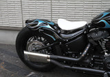 CUSTOM BOBBER SHORT REAR FENDER 18+ HARLEY DAVIDSON SOFTAIL STREET BOB FXBB 150