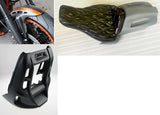 Front fender+rear fender+chin spoiler for Harley M8 2018 and later FXDR Softail