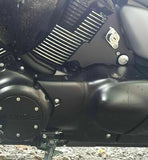 BLACK-M109R VZR1800  Engine side PANELS plates keyhole Suzuki M1800R BOULEVARD
