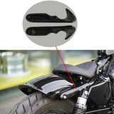 Short Rear Fender Strut Covers For 04-21 Harley Sportster Roadster Super Low XL