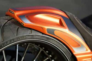 Fiber Glass Short Rear Fender for Harley Breakout FXBR /S Fat Boy FLFB /S 2018+