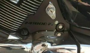 TM Engine Side Cover Plates Fits Suzuki M109R VZR1800 BLACK METAL