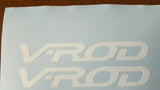 Harley Decals Stickers FOR V-rod VROD Davidson Night Rod REAR FENDER V ROD NRS