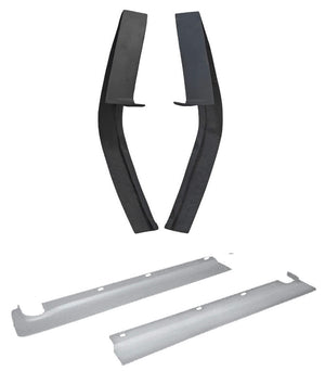 TM Headlight Taillight Bumper Fillers Rear Tail Extension Fits Cadillac 1973 Set