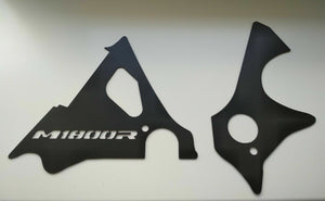 Engine side cover frame filler plates keyhole Suzuki BOULEVARD M109R M VZR1800