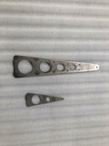 HARLEY V ROD VROD V-ROD NIGHTROD MUSCLE CNC SS METAL AIRBOX + REAR FENDER TRIMS