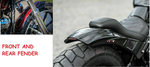 FRONT REAR FENDER 2018 2019 2020 HARLEY MILWAUKEE EIGHT 8 SOFTAIL FXLR LOW RIDER