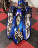 Harley Bagger Dresser Stretched Extended Saddlebags Rearend Fender Tanks Sides