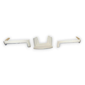 1975 1976 Buick LeSabre Rear Fiberglass Bumper Trunk Fillers Extensions LH RH
