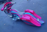 Harley Bagger Stretched Extended Bags Panniers Fender Tanks Sides FLHR FLHX FLTR