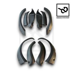 TM Fender Flares Kit For Subaru Impreza WRX STI 2000-2007 Arch CARBON FIBER LOOK